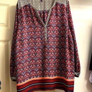 NYDJ multicolor tunic size 2X